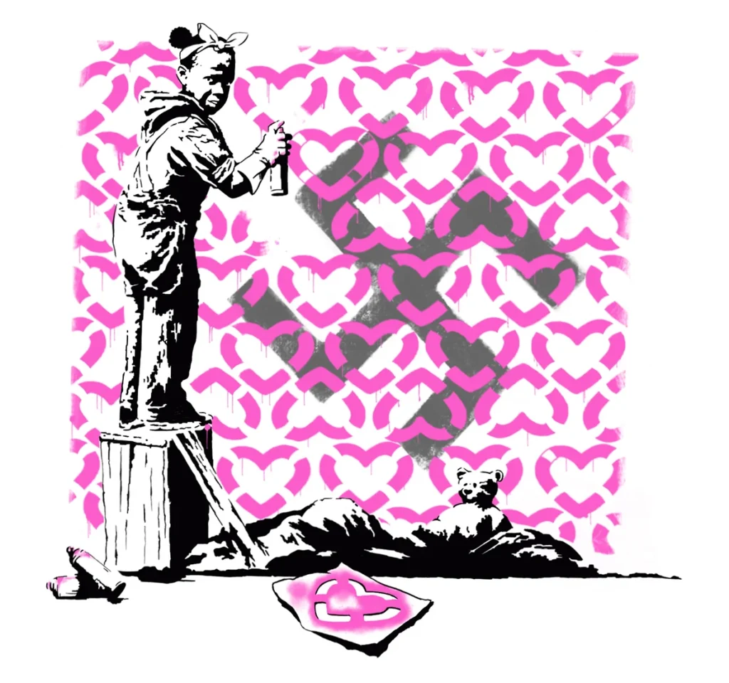 Banksy réfugiés